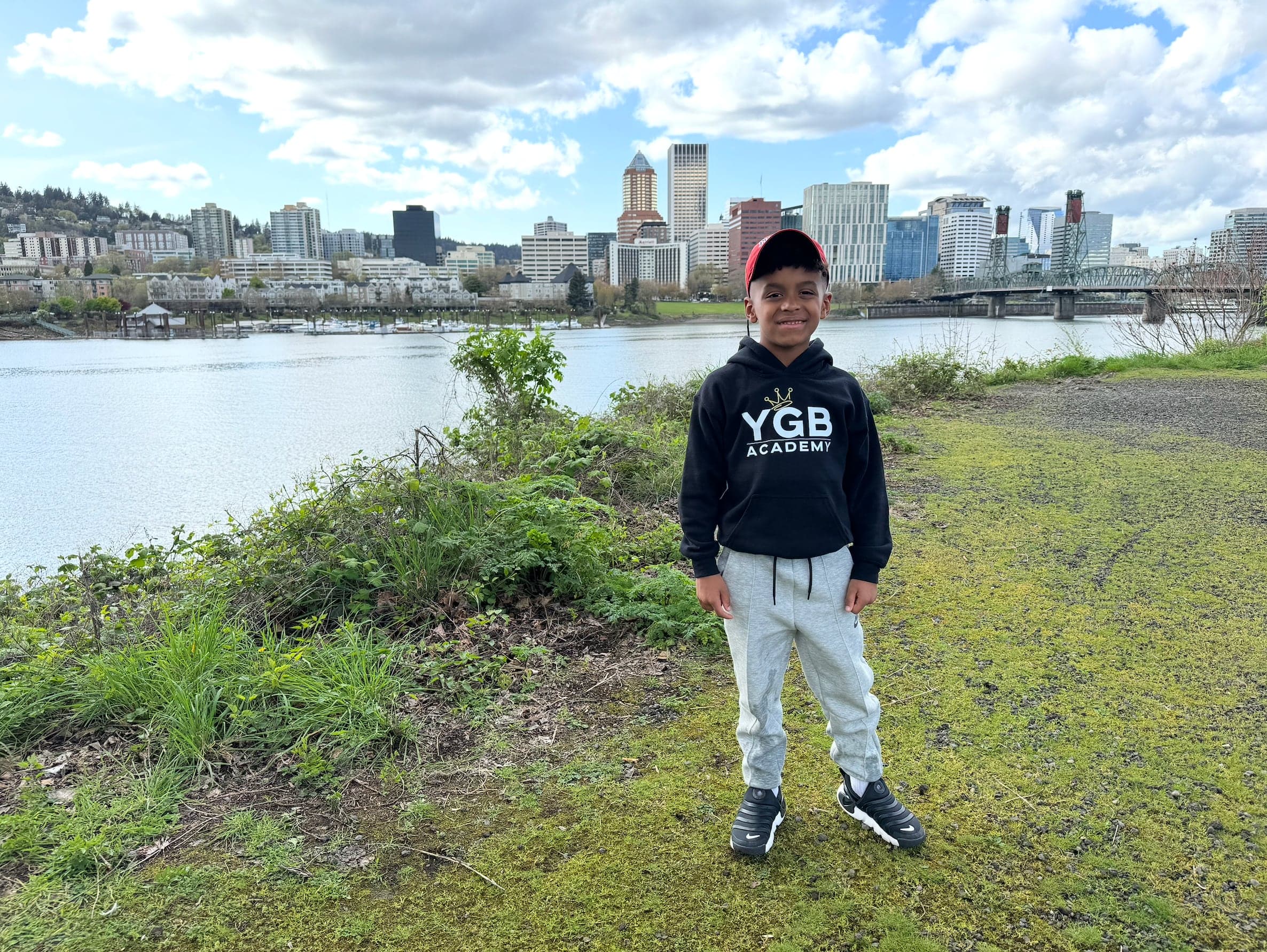 Jaiye in Portland the year before